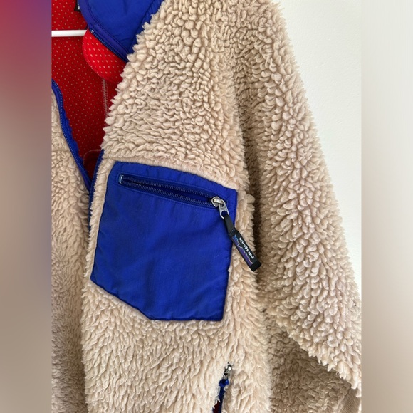 2000’s Patagonia “Deep Pile” Classic Retro X Vintage Jacket, Men’s Medium - Picture 5 of 16